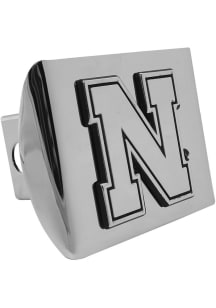 Nebraska Cornhuskers Chrome Car Accessory Hitch Cover