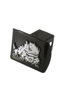 TCU Horned Frogs Chrome Logo Car Accessory Hitch Cover