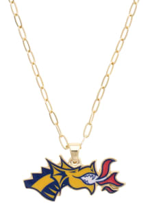 Drexel Dragons Enamel Logo Necklace