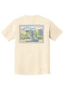 Summit Sportswear Drexel Dragons Womens Ivory Postcard Short Sleeve T-Shirt