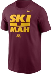Nike Minnesota Golden Gophers Maroon DriFit Short Sleeve T Shirt