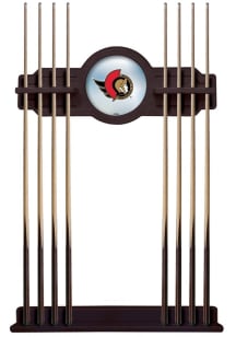 Ottawa Senators Solid Wood Cue Rack Pool Table Accessories