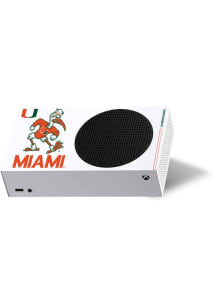 Miami Hurricanes Xbox S Vinyl Wrap Computer Accessory