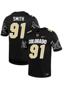 Sedrick Smith  Nike Colorado Buffaloes Black NIL Name And Number Football Jersey