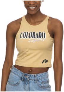Colorado Buffaloes Womens Sand First Down Tank Top