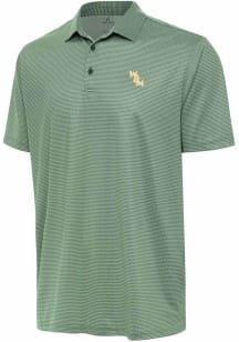 Antigua William & Mary Tribe Mens Green Rings Short Sleeve Polo