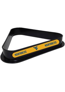 West Virginia Mountaineers Team Logo Billiard Ball Rack