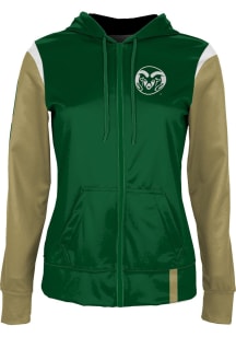 ProSphere Colorado State Rams Womens Green Tailgate Light Weight Jacket
