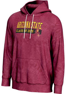 ProSphere Arizona State Sun Devils Mens Maroon Class of 2026 Long Sleeve Hoodie