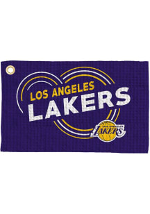 Los Angeles Lakers Waffle Golf Towel