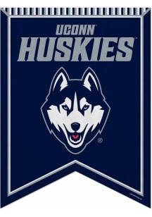 UConn Huskies 18x24 Banner - White