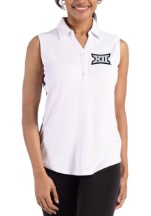 Cutter and Buck Big 12 Womens White Forge Eco Polo Shirt