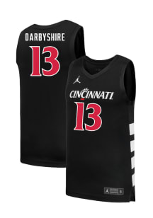Grant Darbyshire  Nike Cincinnati Bearcats Black NIL Name And Number Jersey