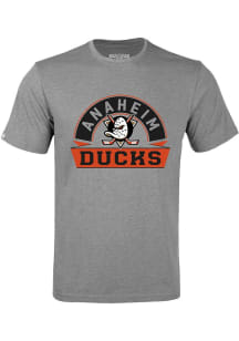 Levelwear Anaheim Ducks Grey Richmond Banner Arch Short Sleeve T Shirt