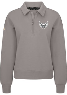 Levelwear Washington Capitals Womens Grey Canmore Chenille Logo Medium Weight Jacket