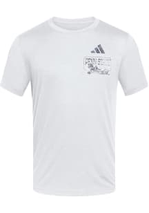 Adidas Penn State Nittany Lions White Dear Old State Hyperlocal Short Sleeve T Shirt