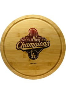 Los Angeles Dodgers 2025 World Series Champions Bamboo Serving Tray