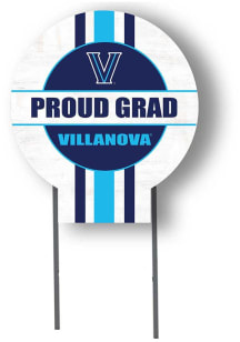 Villanova Wildcats KH Sports Fan Grad graduation graphic Yard Sign - White