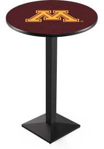 Minnesota Golden Gophers Square Base Pub Table