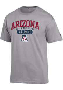 Champion Arizona Wildcats Grey Alumni Pill Jersey Short Sleeve T Shirt