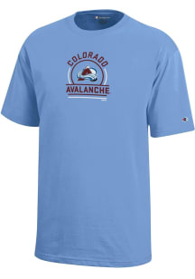 Champion Colorado Avalanche Youth Blue Jersey Short Sleeve T-Shirt