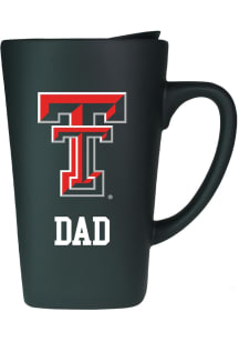 Texas Tech Red Raiders 16oz Soft Touch Dad Ceramic Mug - Black