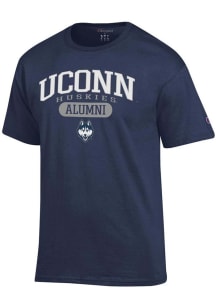 Champion UConn Huskies Navy Blue Pill Alumni Jersey Short Sleeve T Shirt