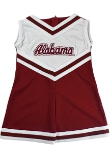Little King Alabama Crimson Tide Toddler Girls Crimson Game Day Sets Cheer Dress