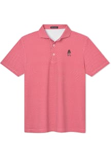 Turtleson Indiana Hoosiers Mens Crimson Grady Short Sleeve Fashion Polo