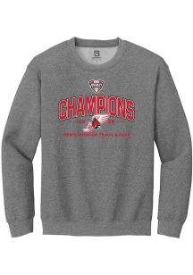 Summit Sportswear Ball State Cardinals Mens Graphite MAC 2026 Men's Outdoor Track & Field Champion..