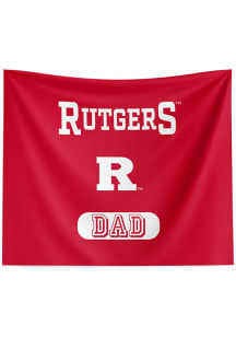 Rutgers Scarlet Knights Dad 34x40 Tapestry Blanket