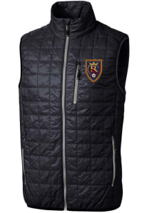 Cutter and Buck Real Salt Lake Big and Tall Navy Blue Rainier PrimaLoft Mens Vest