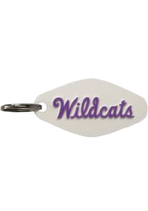 K-State Wildcats Wildcats Keychain - White