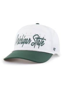 47 Michigan State Spartans Brrr Condor Two-Tone Hitch Adjustable Hat - White
