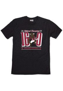 Indiana Hoosiers Youth Black 2025 College Football National Champions Bison 16-0 Short Sleeve T-Sh..