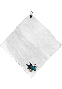 San Jose Sharks Microfiber 15x15 Golf Towel