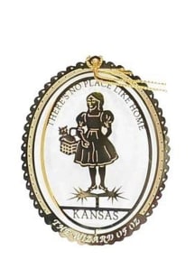 Wizard of Oz No Place Like Home Ornament