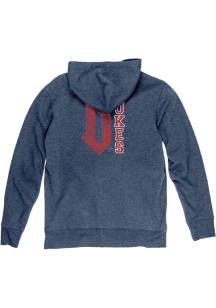 Blue 84 Duquesne Dukes Mens Navy Blue Front Back Laguna Long Sleeve Full Zip Jacket