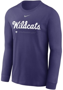 Nike K-State Wildcats Purple Legend Shooting Long Sleeve T-Shirt