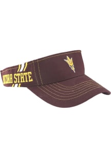 Zephyr Arizona State Sun Devils Mens Maroon Flyover Adjustable Visor