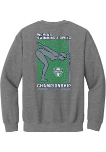 Summit Sportswear MAC Mens Graphite Women's Swim & Dive Championship 2026 Long Sleeve Crew Sweatsh..
