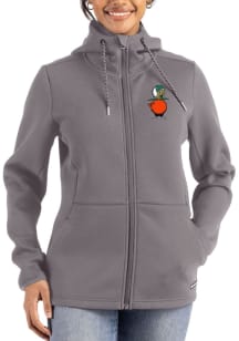 Cutter and Buck UCF Knights Womens Graphite Vault Epic Comfort Full Zip Light Weight Jacket