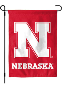 Nebraska Cornhuskers 13x18 Blackshirt Slogan Garden Flag - Red