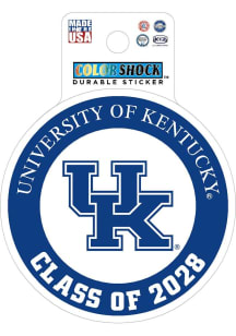 Kentucky Wildcats Class of 2028 Durable Stickers - Blue