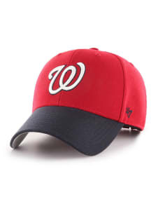 47 Washington Nationals Two-Tone MVP Adjustable Hat - Red
