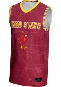 ProSphere Iowa State Cyclones Youth Vigor Cardinal Basketball Jersey