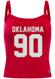 Hype and Vice Oklahoma Sooners Womens Crimson Playmaker Tank Top