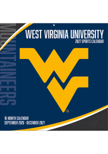 West Virginia Mountaineers 2027 12x12 Wall Calendar