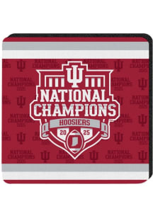Indiana Hoosiers CFP National Champions 2025 4 Pack Neoprene Coaster - Red