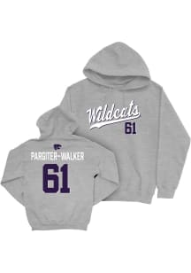 Sienna Pargiter-Walker K-State Wildcats Mens Grey NIL Script Player Hood